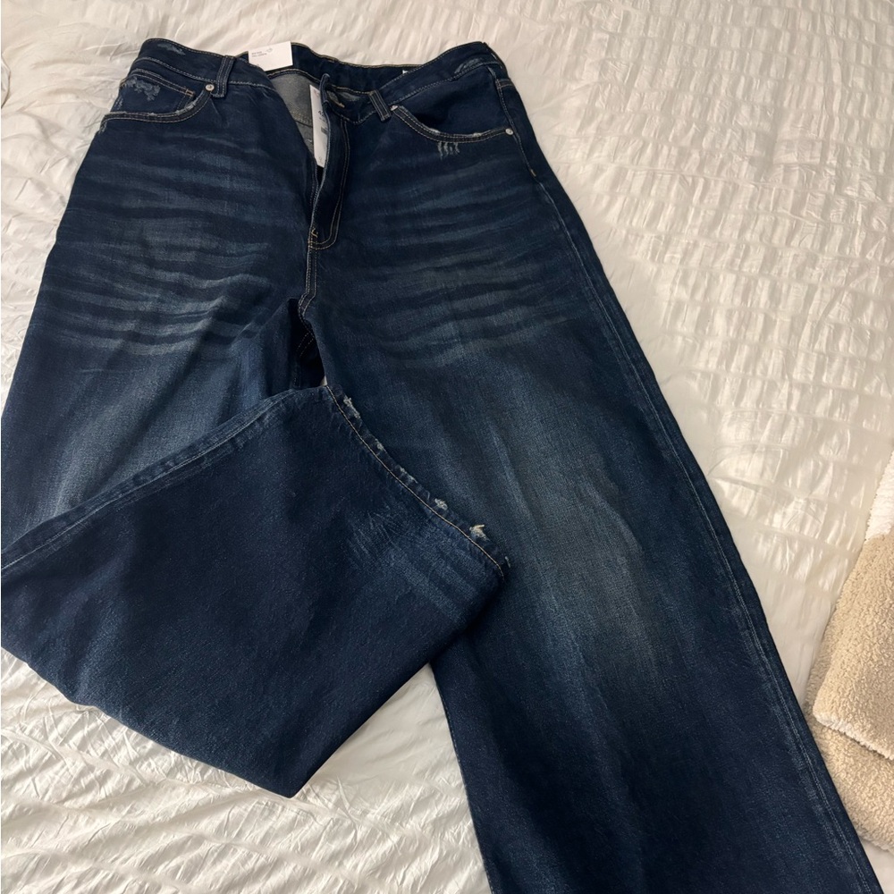 Mid Rise Full Length Jeans